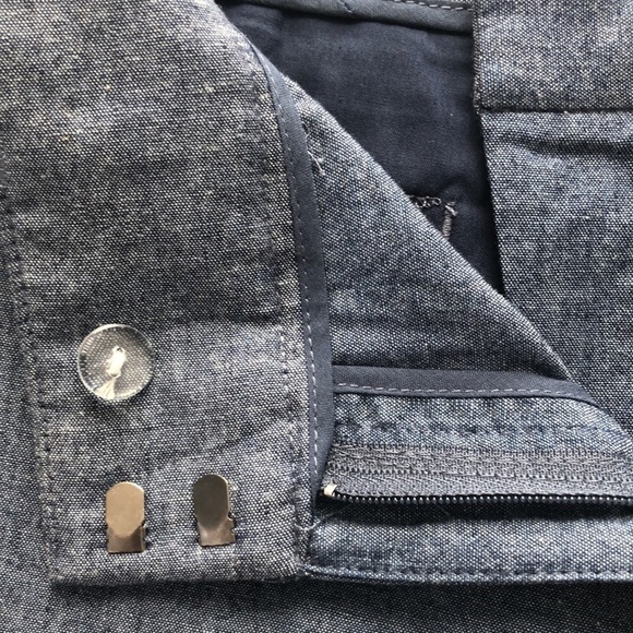 Elíane Rose Modern Fit Navy Blue Shorts Size 6 - Picture 8 of 9